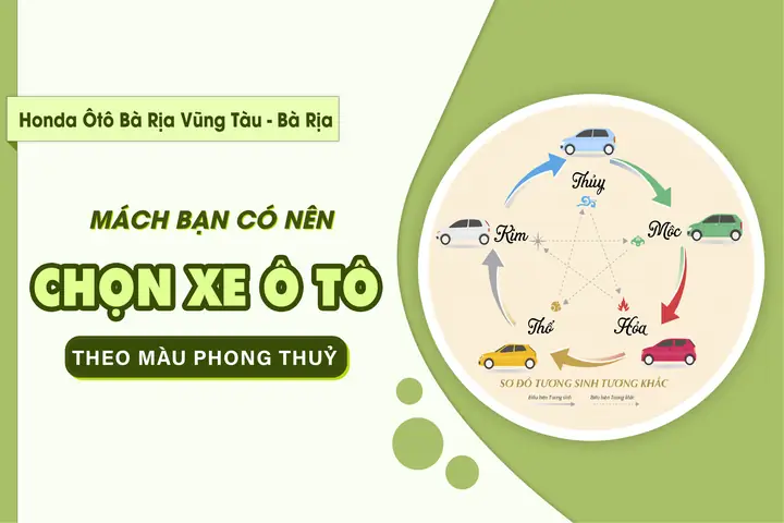 Có Nên Chọn Xe Ô Tô Theo Màu Phong Thuỷ