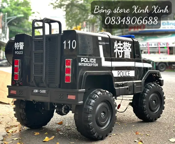 Thông Số Kỹ Thuật Của Xe Ô Tô Điện Trẻ Em Abm 5688 Cảnh Sát Còi Hú Tại Nha Trang