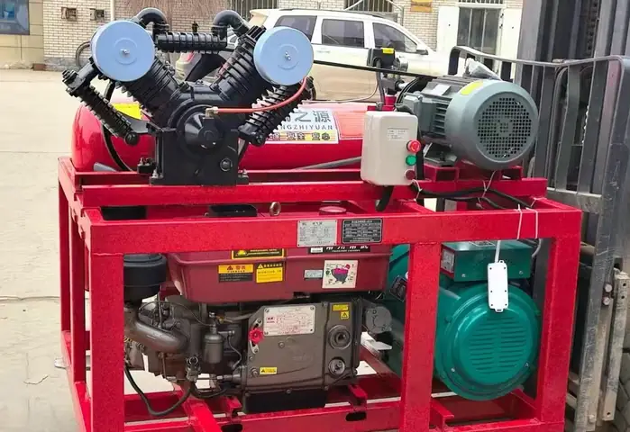 Combo Máy Phát Điện, Máy Nén Khí