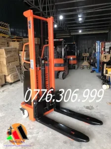 Xe Nâng Bán Tự Động 1 Tấn Nâng Cao 1,6m