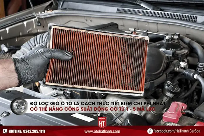 1.1. Thay Lọc Gió Độ