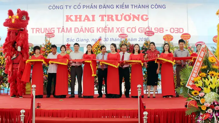 Bắc Giang: Khai Trương Trung Tâm Đăng Kiểm Xe Cơ Giới 98-03d