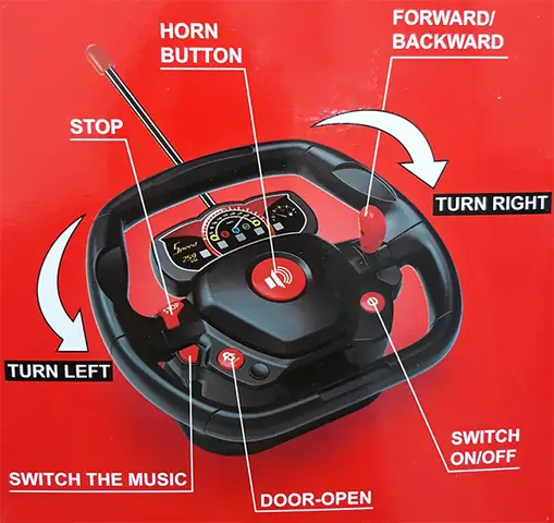 Ô Tô Lamborghini 1:12 Có Bánh Lái Điều Khiển Lớn 3688-k50a