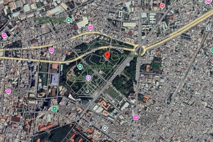 Diện Tích, Quy Mô Và Không Gian Nổi Bật Tại Công Viên Gia Định