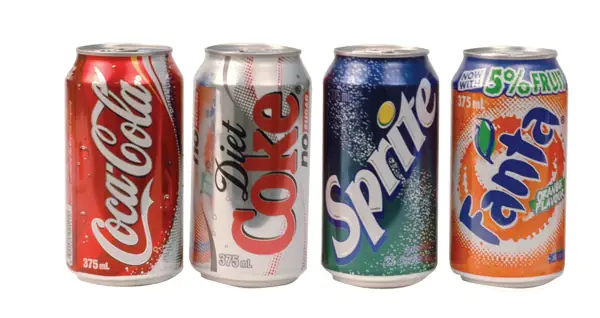 Lon Nước Ngọt Có Gas