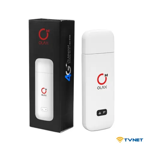 1 - Bộ Phát Wifi Từ Sim 4g Olax U80 Ultra Tốc Độ 150mbps. Thiết Kế Usb Nhỏ Gọn: