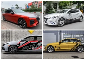 Dán Decal Đổi Màu Xe Ô Tô Ở Hải Phòng