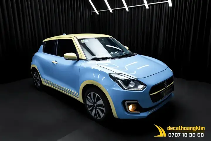 2.1. Dán Đổi Màu Xe Ô Tô - Wrap Đổi Màu