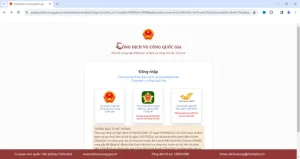 Bước 2: Tại Đây Người Dân Có Thể Đăng Nhập Bằng Tài Khoản Cấp Bởi Cổng Dịch Vụ Công Quốc Gia Hoặc Tài Khoản Định Danh Điện Tử Cấp Bởi Bộ Công An.