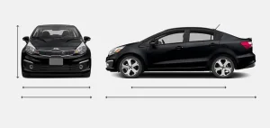 Thiết Kế Ngoại Thất Của Kia Rio Sedan 2016