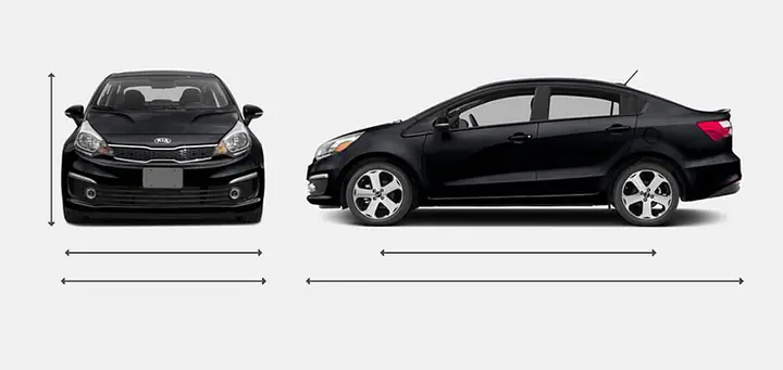 Thiết Kế Ngoại Thất Của Kia Rio Sedan 2016