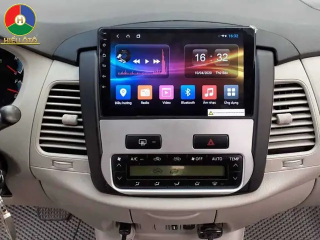 Một Số Hình Ảnh Lắp Màn Hình Android Trên Xe Ô Tô