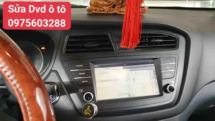 Đầu Huyndai Xe I20 Bị Nhiễu Màn, Kẻ Sọc, Rè Màn