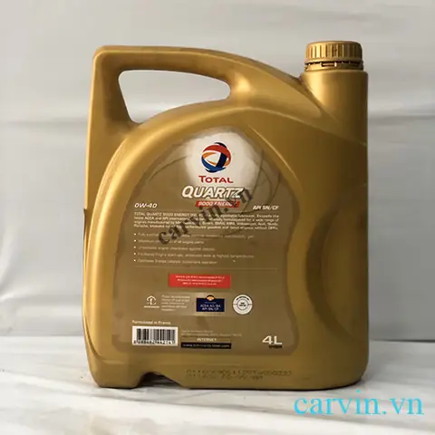 Ưu Điểm Khi Sử Dụng Dầu Total Quartz 9000 0w40 Cho Đông Cơ