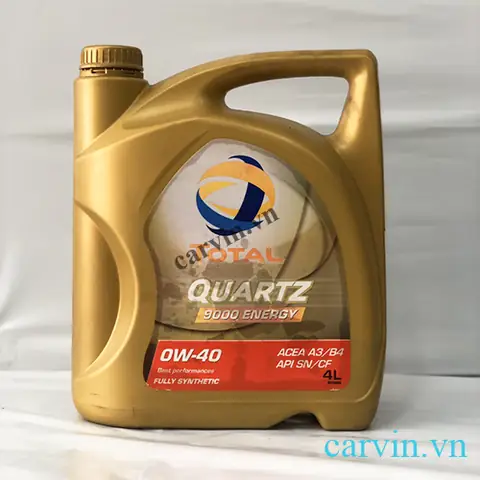 Thông Tin Kỹ Thuật Của Dầu Total Quartz 9000 0w40