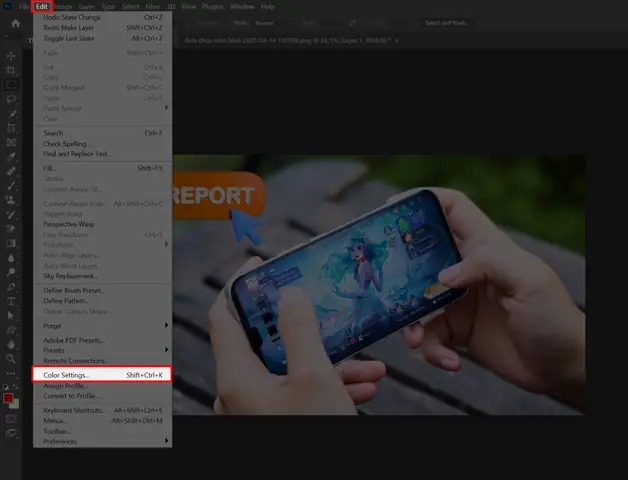 2. Sai Lệch Màu Khi Chỉnh Sửa Hình Ảnh