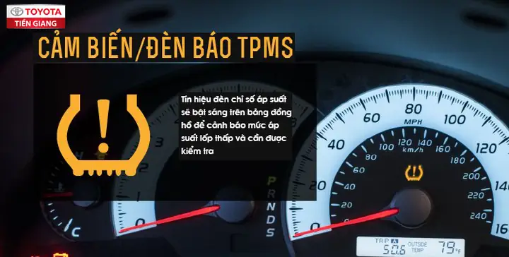 Đèn Cảnh Báo Áp Suất Lốp