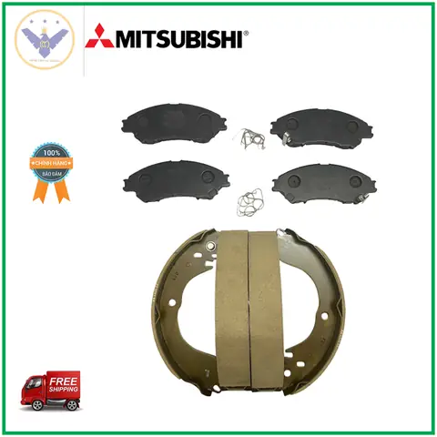 Giới Thiệu Má Phanh/ Bố Thắng Trước Và Sau Chính Hãng Xe Mitsubishi Xpander 2017-2023