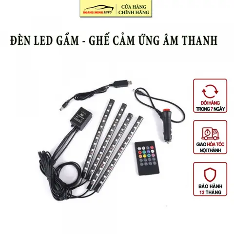Đèn Led Theo Nhạc Xe Ô Tô: Hướng Dẫn Chọn Mua Và Lắp Đặt