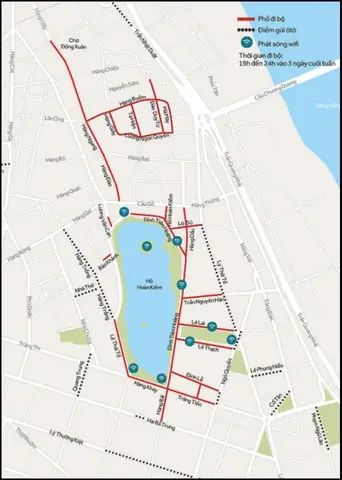 Kinh Nghiệm Tìm Chỗ Gửi Xe Ô Tô Phố Đi Bộ Hồ Gươm, Giá Rẻ Mà Không Phải Để Chìa Lại