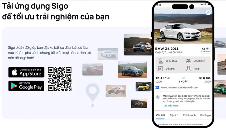 Thuê Xe Tự Lái Giá Tốt Tại Sigo