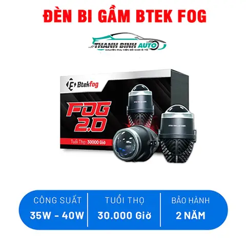 Tại Sao Bạn Nên Trang Bị Đèn Bi Gầm Btek Fog Cho Xe?