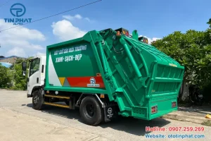 Ưu Điểm Nổi Bật Của Xe Ép Rác 7 Khối Isuzu Nqr75he5