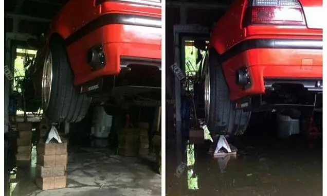 Sử Dụng Dốc Nâng Gầm, Bao Cát Ngăn Lụt, Tháo Ắc-quy Là Các Cách Hạn Chế Thiệt Hại Do Lũ Lụt Gây Ra, Nếu Không Có Chỗ Đỗ An Toàn. Tuy Nhiên Cách Thứ 5 Mới Thật Hiệu Quả Trong Mùa Lũ.