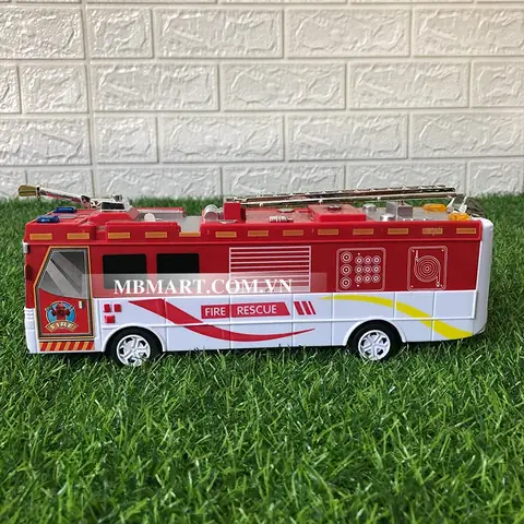 Xe Ô Tô Điều Khiển Từ Xa Mô Hình Cứu Hỏa No.2968-a