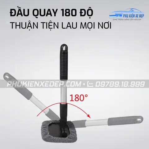 Xoay 180° Làm Sạch Mọi Góc Chết