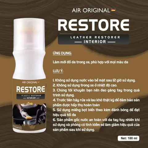 Dung Dịch Làm Sạch Chống Lão Hóa Nhựa Và Da Đa Năng 100 Ml