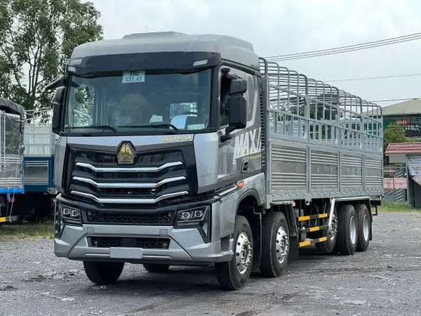 Xe Tải Howo Max 5 Chân Máy Man Đức 400 Mã Lực