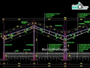 File Cad Nhà Để Xe Ô Tô: Tổng Hợp Mẫu Thiết Kế Chuẩn