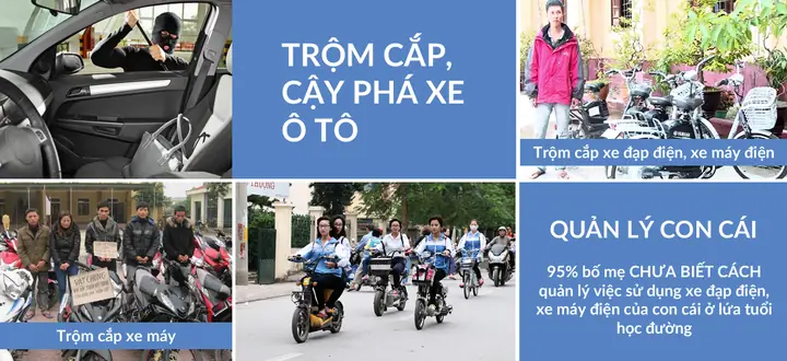 Gắn Định Vị Xe Ô Tô Qua Xe Máy