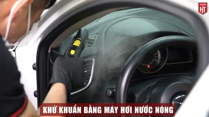 Quy Trình Dọn Nội Thất Ô Tô 15 Bước Tại Hà Thành Garage