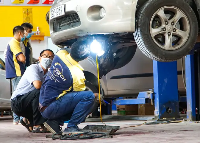 Trao Đổi Tình Trạng Thực Tế Của Xe Sau Khi Bảo Dưỡng