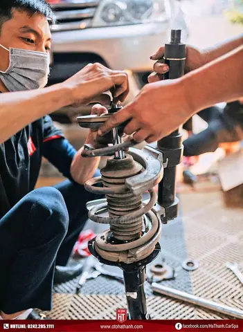 Bảo Dưỡng Giảm Xóc Ô Tô