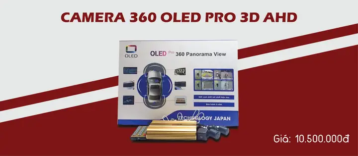 Camera 360 Ô Tô Oled Pro Ahd