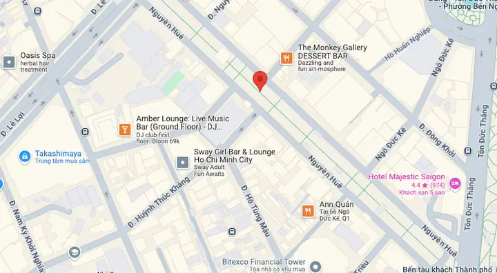 Địa Chỉ Phố Đi Bộ Nguyễn Huệ Để Tham Đường Hoa Nguyễn Huệ 2025