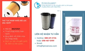 Thủ Tục Nhập Khẩu Bộ Lọc Dầu Nhớt 2025
