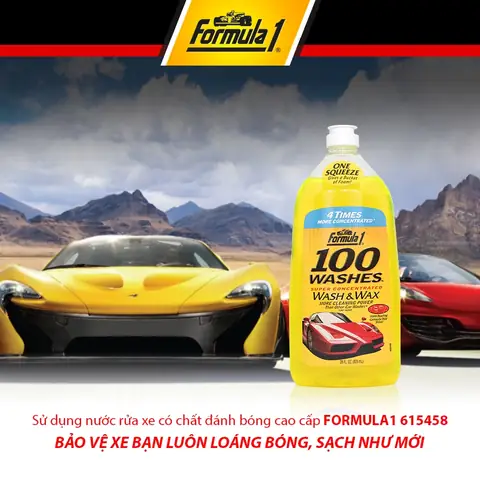 Giá Nước Đánh Bóng Xe Ô Tô Formula 1