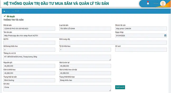 Nguyên Giá Tài Sản Cố Định Hữu Hình