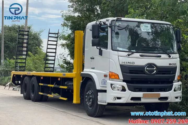 Xe Chở Máy Chuyên Dùng Hino Fl8jtsl Xe Chở Máy Chuyên Dùng Hino Fl8jtsl