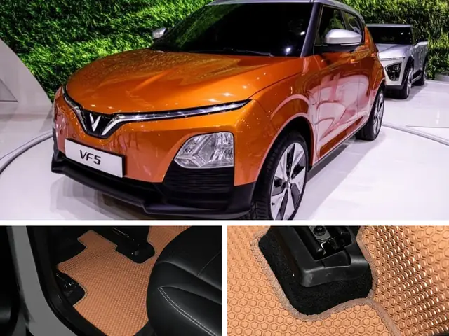 #7. Thảm Lót Sàn Ô Tô Vinfast Vf5