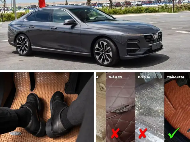 #10. Thảm Lót Sàn Ô Tô Vinfast Lux A 2.0