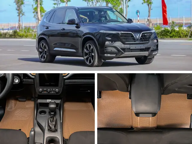 #9. Thảm Lót Sàn Ô Tô Vinfast Lux Sa 2.0