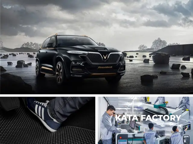 #8. Thảm Lót Sàn Ô Tô Vinfast President