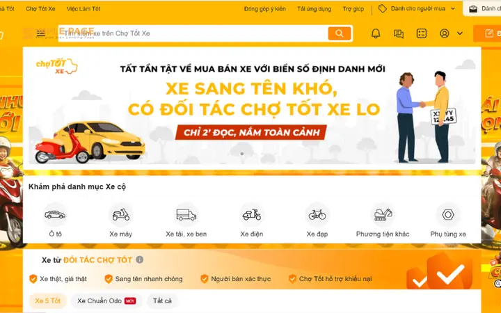 Xe.chotot.com – Bán Xe Cũ Hàng Đầu Việt Nam
