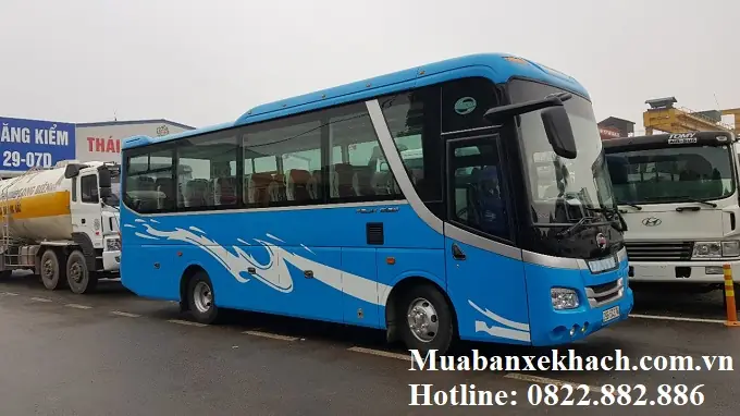 Ngoại Thất Xe Khách Samco Bầu Hơi 30/34 Chỗ Ngồi: