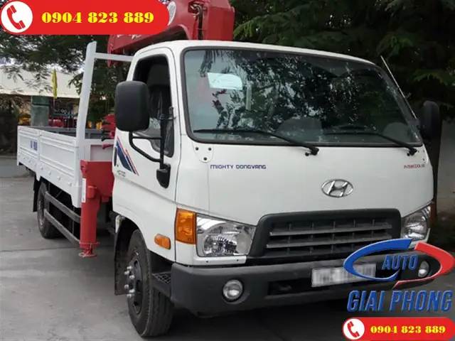 Hd700 Đồng Vàng 7 Tấn Gắn Cẩu Unic